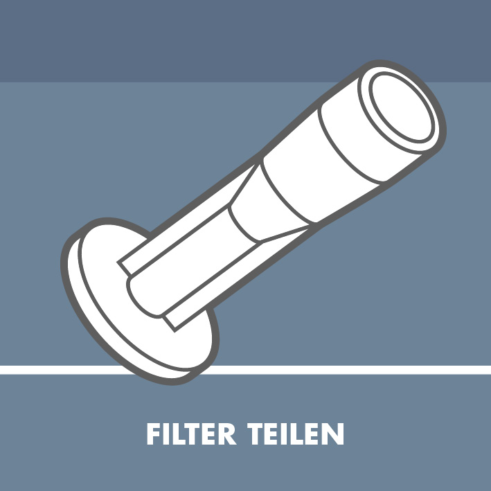 Filter teilen