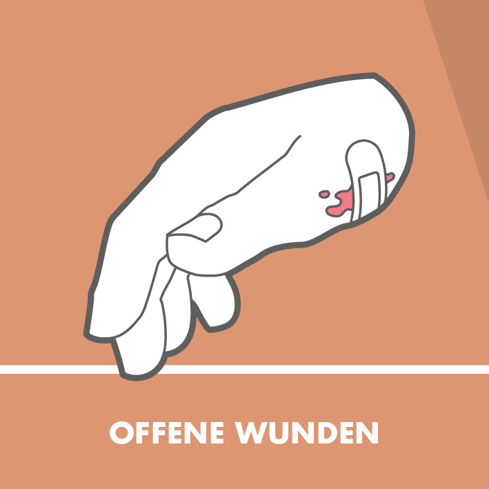 Offene Wunden