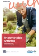 Titel der Broschüre Rheumatoide Arthritis