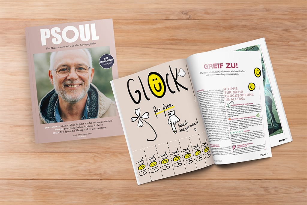 Mockup der neuen PSOUL Ausgabe