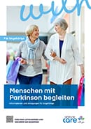 Titel der Broschüre Menschen mit Parkinson begleiten