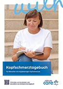 Titel der Broschüre Kopfschmerztagebuch