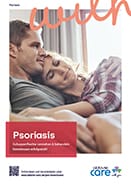 Titel der Broschüre Psoriasis (Schuppenflechte)